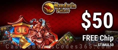 mandarin palace casino online|mandarin casino free chip code.